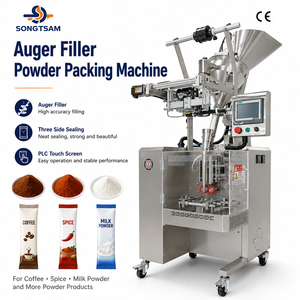 CE Automatic VFFS Coffee Spice Milk Powder Sachet Machine