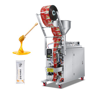 Small Peanut Butter Automatic Salad Ketchup Honey Sachet Packing Machine