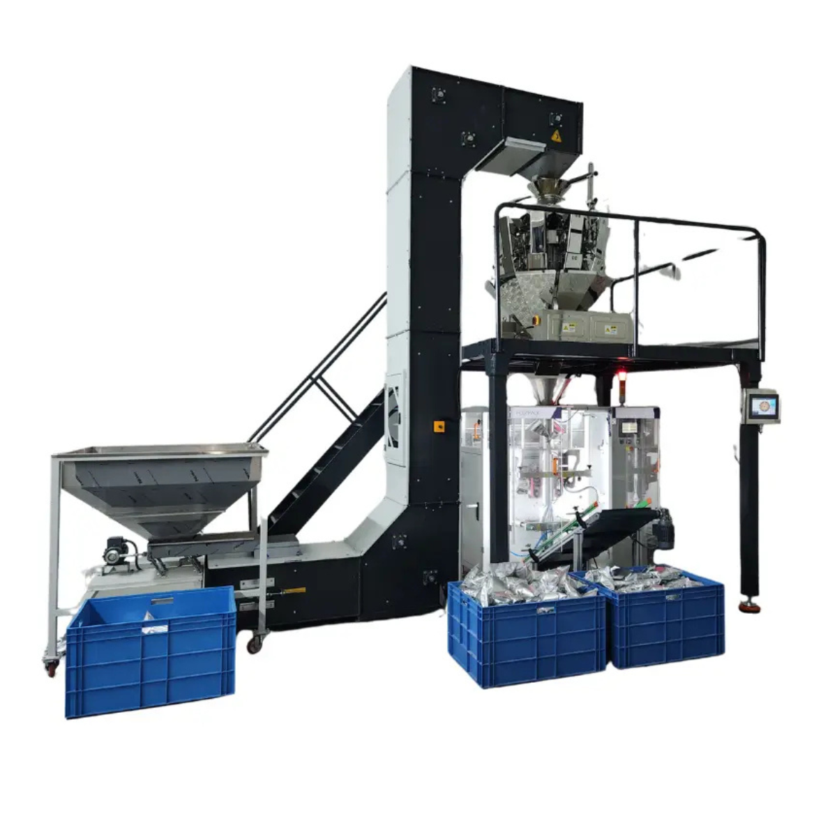 Fodapack VFFS Machine with Multihead Weigher System