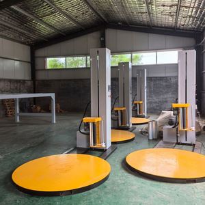 Automatic Stretch Wrapping Machine Pallet Wrapper Stretch Wrap Wrapping Machine Pallet Stretch Wrapping Machine