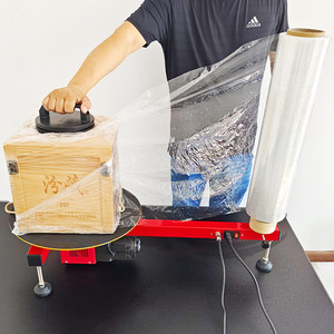 Stretch Film Wrapping Machine For Desktop Stretch Film Wrapper