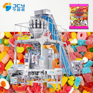 Automatic Filling Snack Food Fries Potato Chips Packing Machine VFFS Grain Candy Packaging Machine