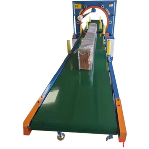 Horizontal Orbital Stretch Wrapping Machine Flow Aluminum Profile Packaging Machine